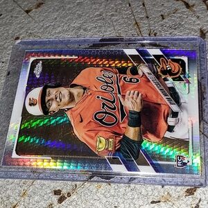 Rookie Card Chrome. Ryan Mountcastle. Topps Chrome. MINT
